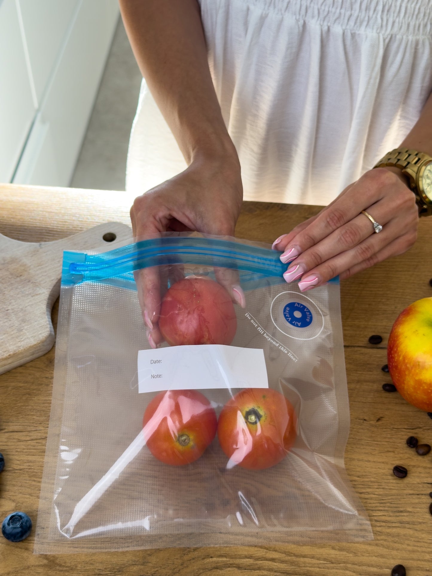 Woreczki foliowe do pakowania próżniowego